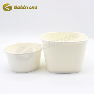 ISO9001 Eiscreme Papier Tassen 3,5 Zoll 12oz Eiscreme Tassen ODM