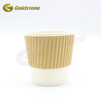 220 ml 270 ml Ripple Wandpapier Tasse Lebensmittel Kraft Ripple Tassen
