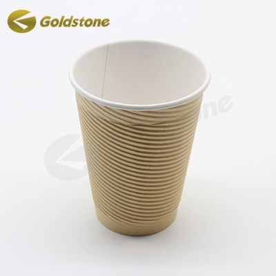 Einwandkaffee-Papier-Tasse Isolierte Einwegkaffee-Tassen ISO9001