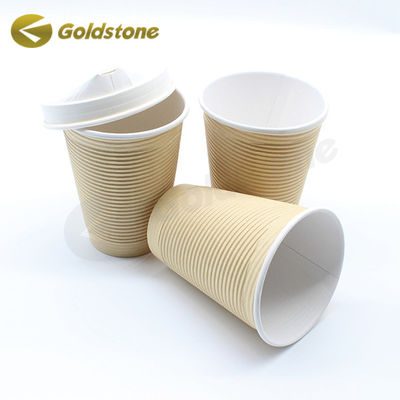 Custom Design Ripple Wandpapier Tasse Umweltschonende Ripple Wand Kaffeetassen
