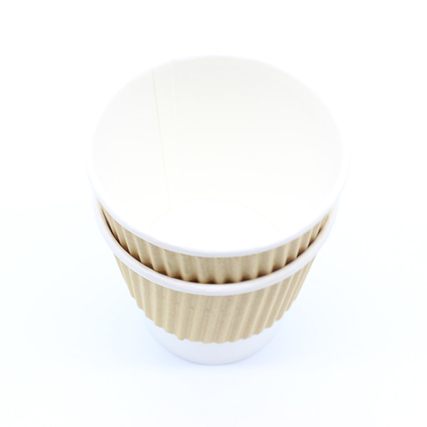 Einwandkaffee-Papier-Tasse Isolierte Einwegkaffee-Tassen ISO9001 1