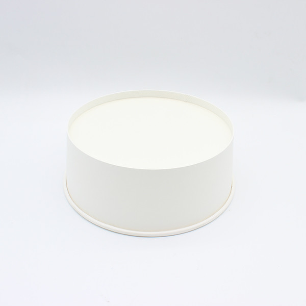 Weiße 100 ml Papierkühlchen Salat Schüssel Kraft für Partys und Veranstaltungen 2