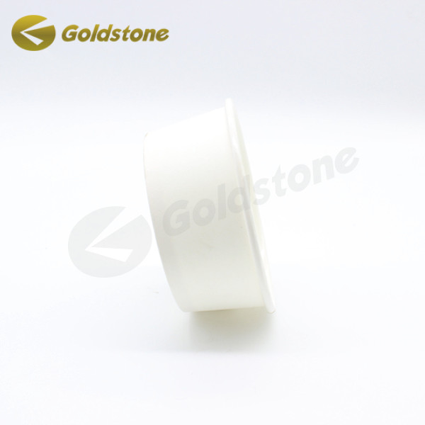 Nachhaltige Goldfolie Eiscreme Papierbecher Lebensmittel-Grad Recycling-Papierbecher 3,5 oz 0