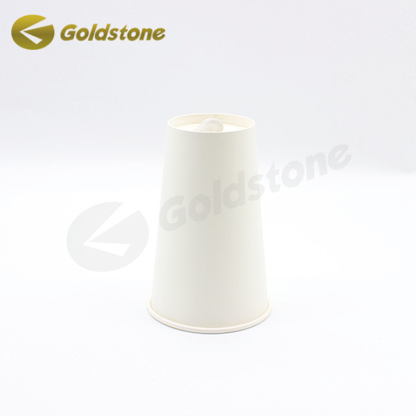 Versatile Einwand Milch Tee Papier Tasse 16 Unzen Papier Tassen Goldstein 0