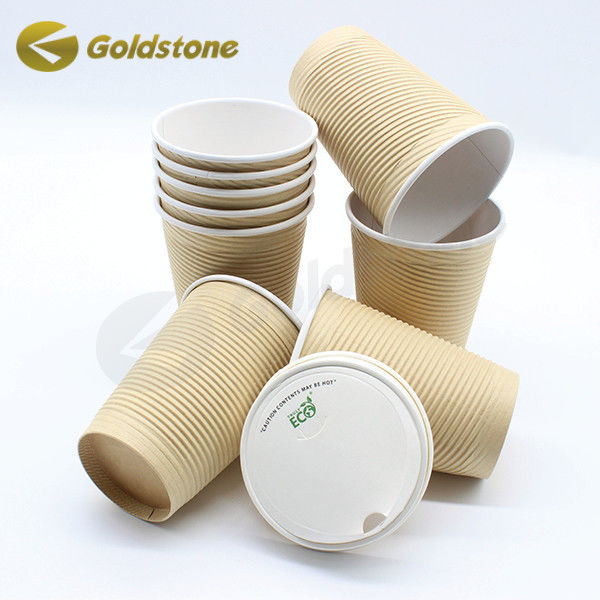 Custom Logo Ripple Wandpapier Tasse undicht Ripple Isoliert für Kaffee und Tee 1