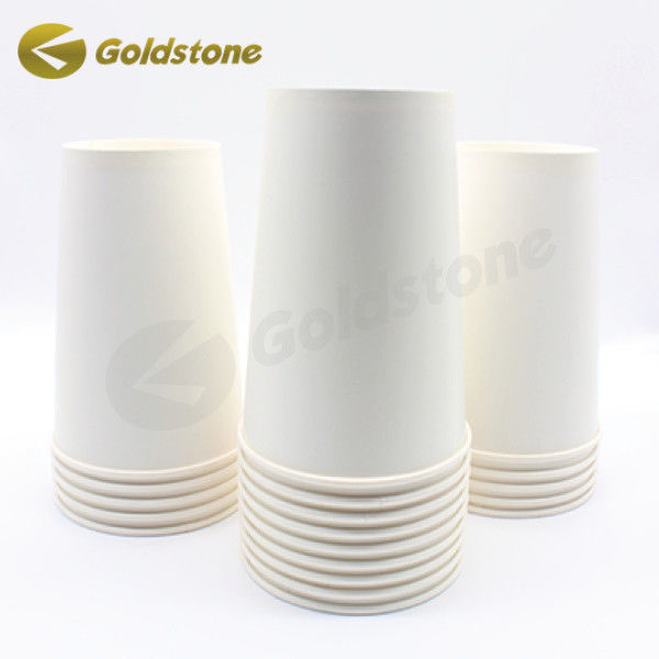 Custom Marke Milch Tee Papier Tasse Hitzebeständige Kompostierbare Papier Tassen 12oz 0